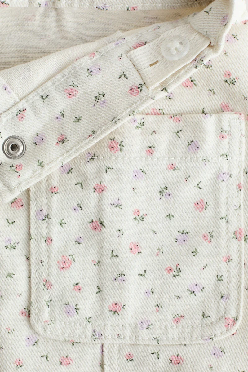 H&M Cotton twill skirt